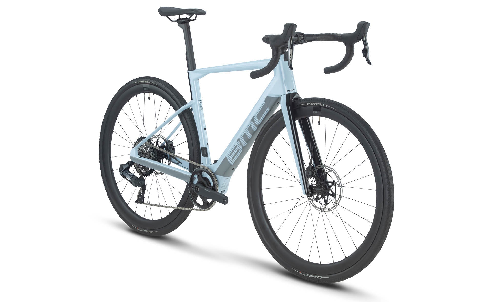 BMC Bikes | Roadmachine 01 AMP X ONE ICE BLUE / BLACK