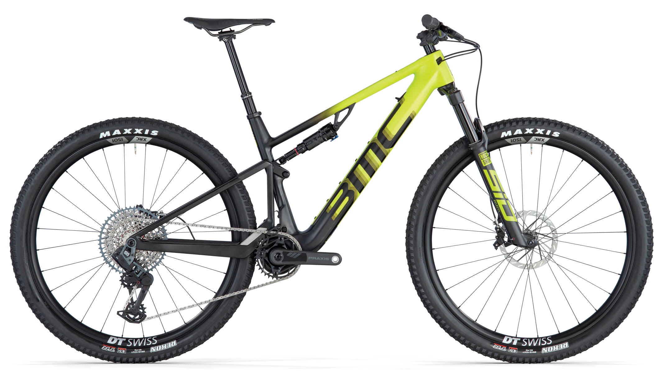 BMC Bikes | Fourstroke AMP LT ONE USA ACID YELLOW / BLACK
