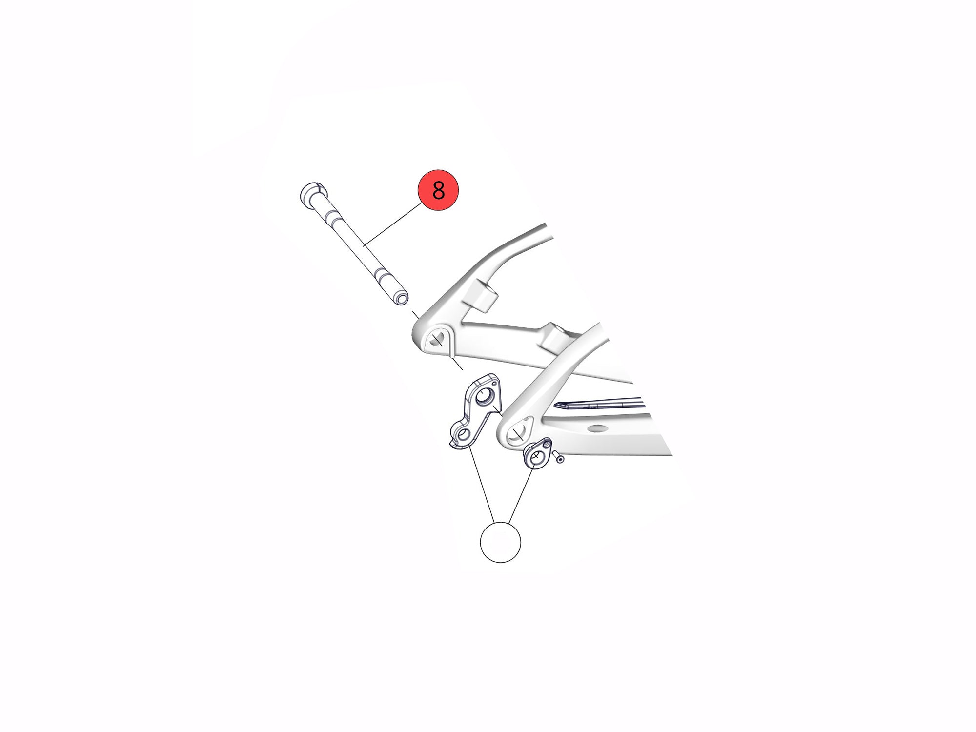 BMC Ersatzteile | Thru Axle Kit - No 6 