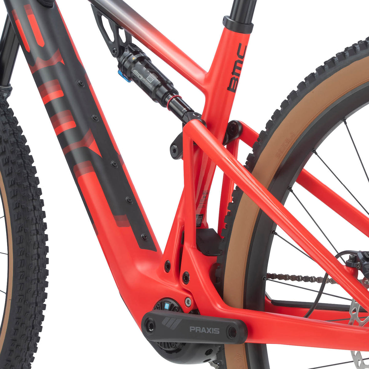 BMC Bikes Fourstroke AMP LT TWO CARBON / RED